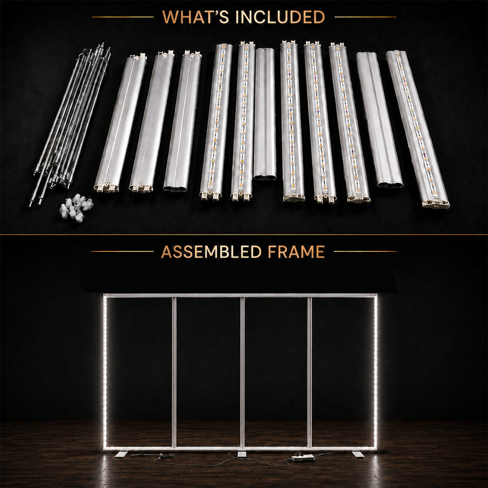 SEG Frameless Fabric Led Light Box Display - 6m W