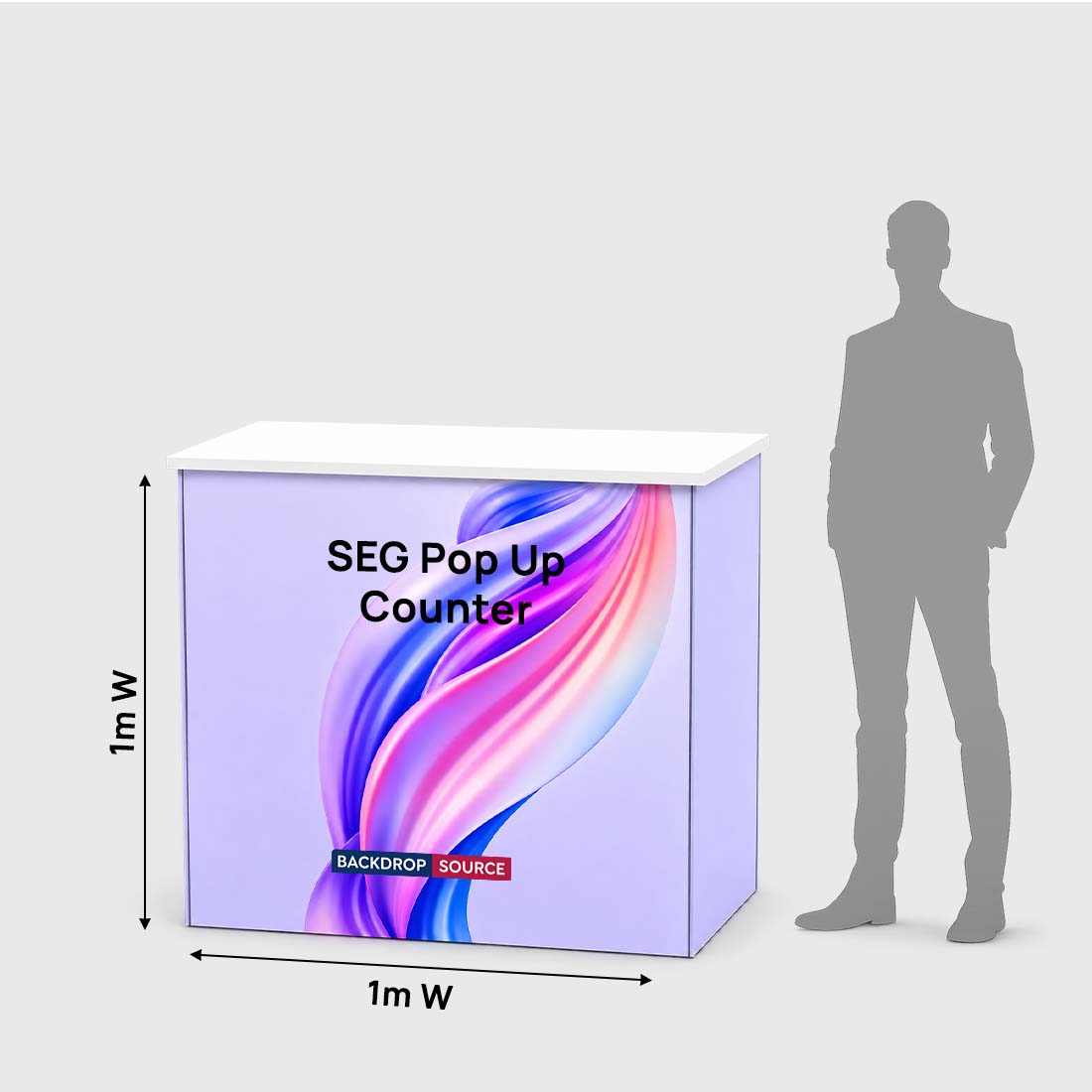 SEG Fabric Pop Up Counter