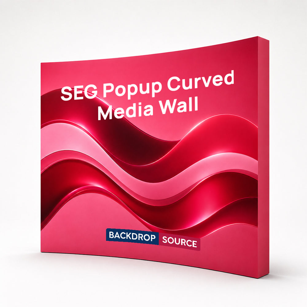 SEG Popup Curved Media Wall