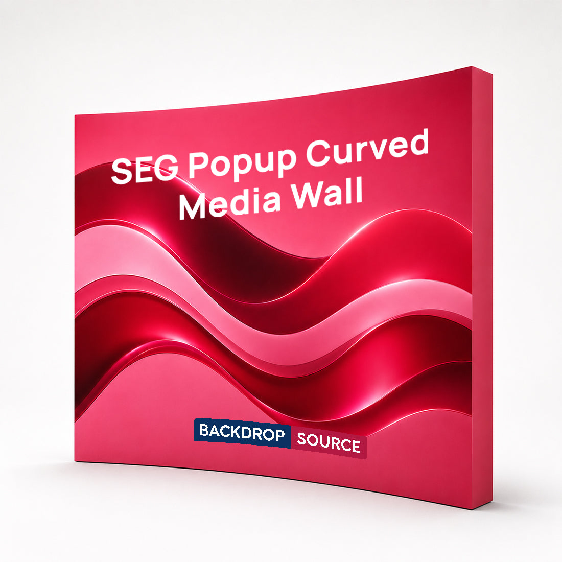 SEG Popup Curved Media Wall