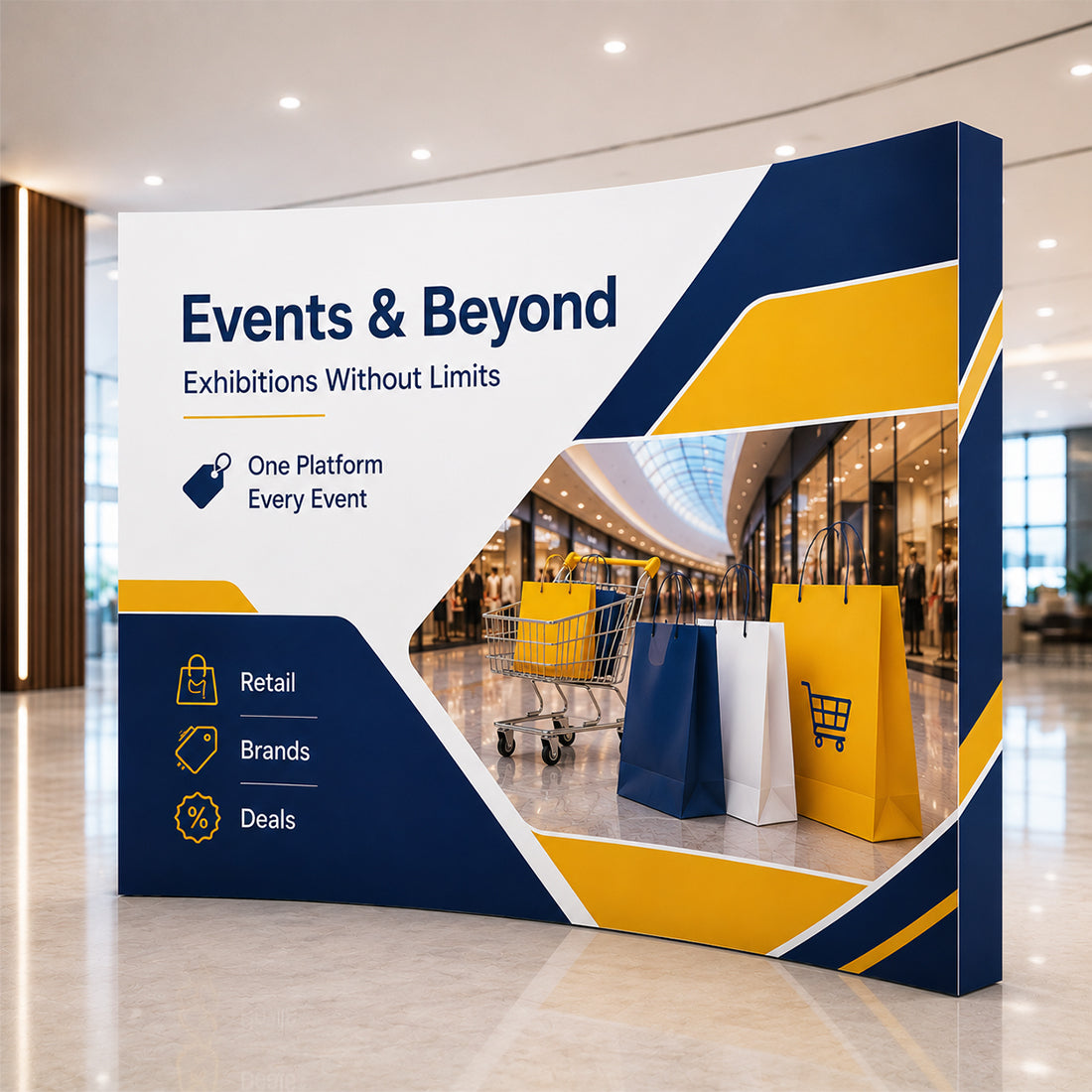 SEG Popup Curved Media Wall