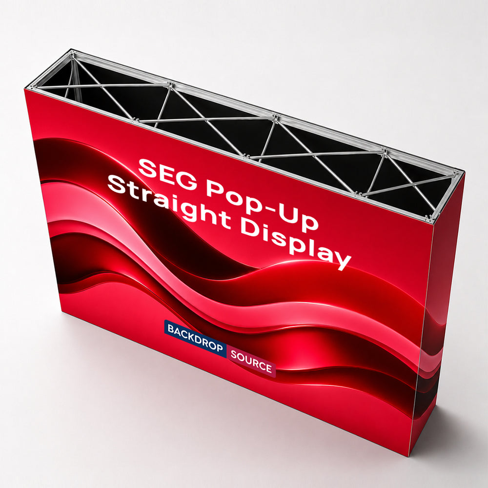 SEG Popup Straight Media Wall