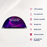 Semi-Circle Fabric Pop Up Banners (Double Side Printed)