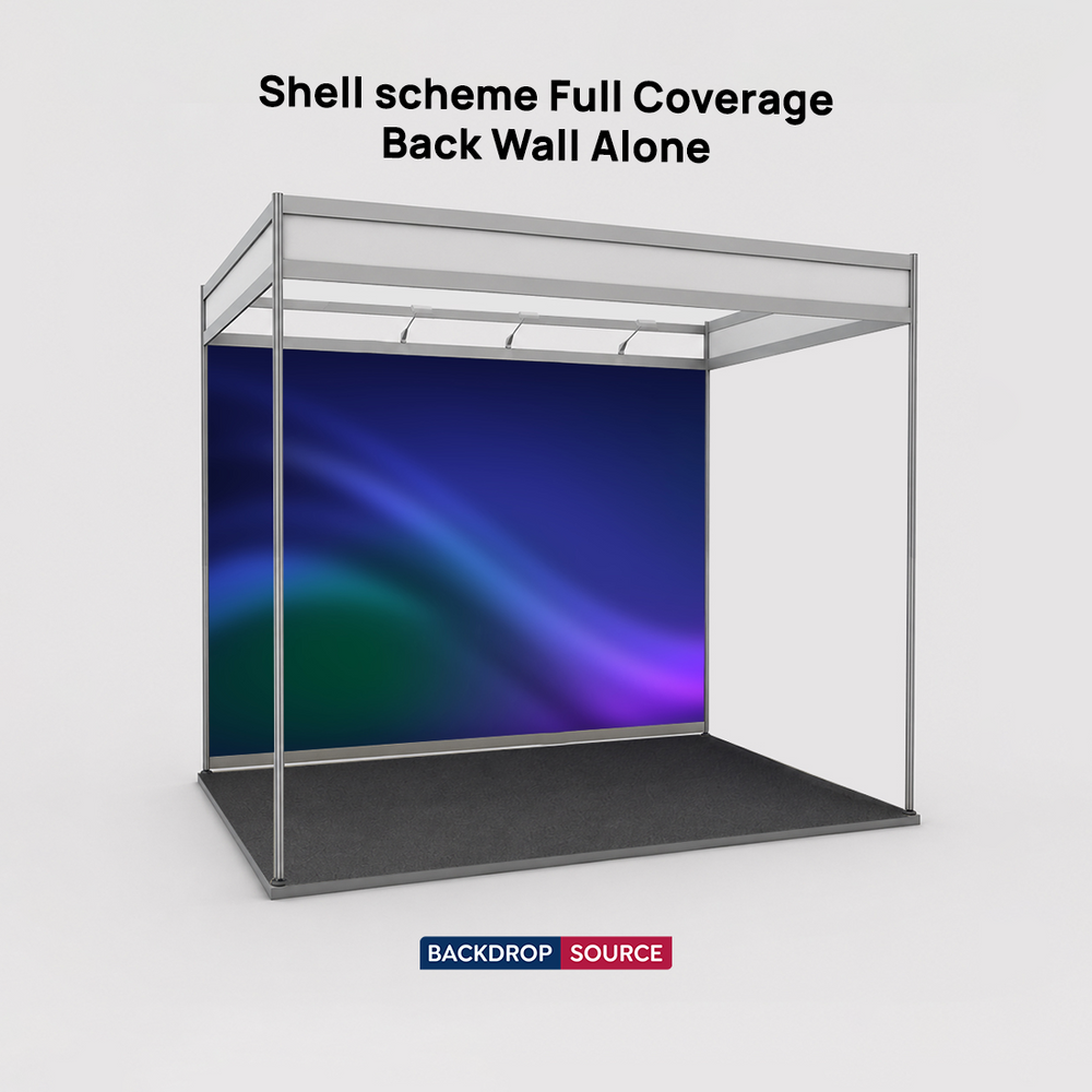 Shell scheme Exhibition Graphics  ( Full Coverage Seamless)
