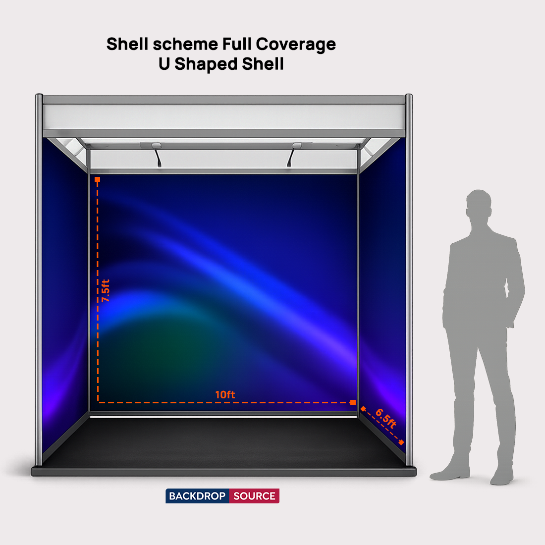 Shell scheme Exhibition Graphics  ( Full Coverage Seamless)