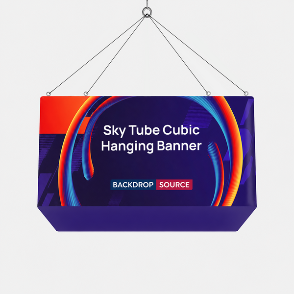 Sky Tube Cubic Hanging Banner