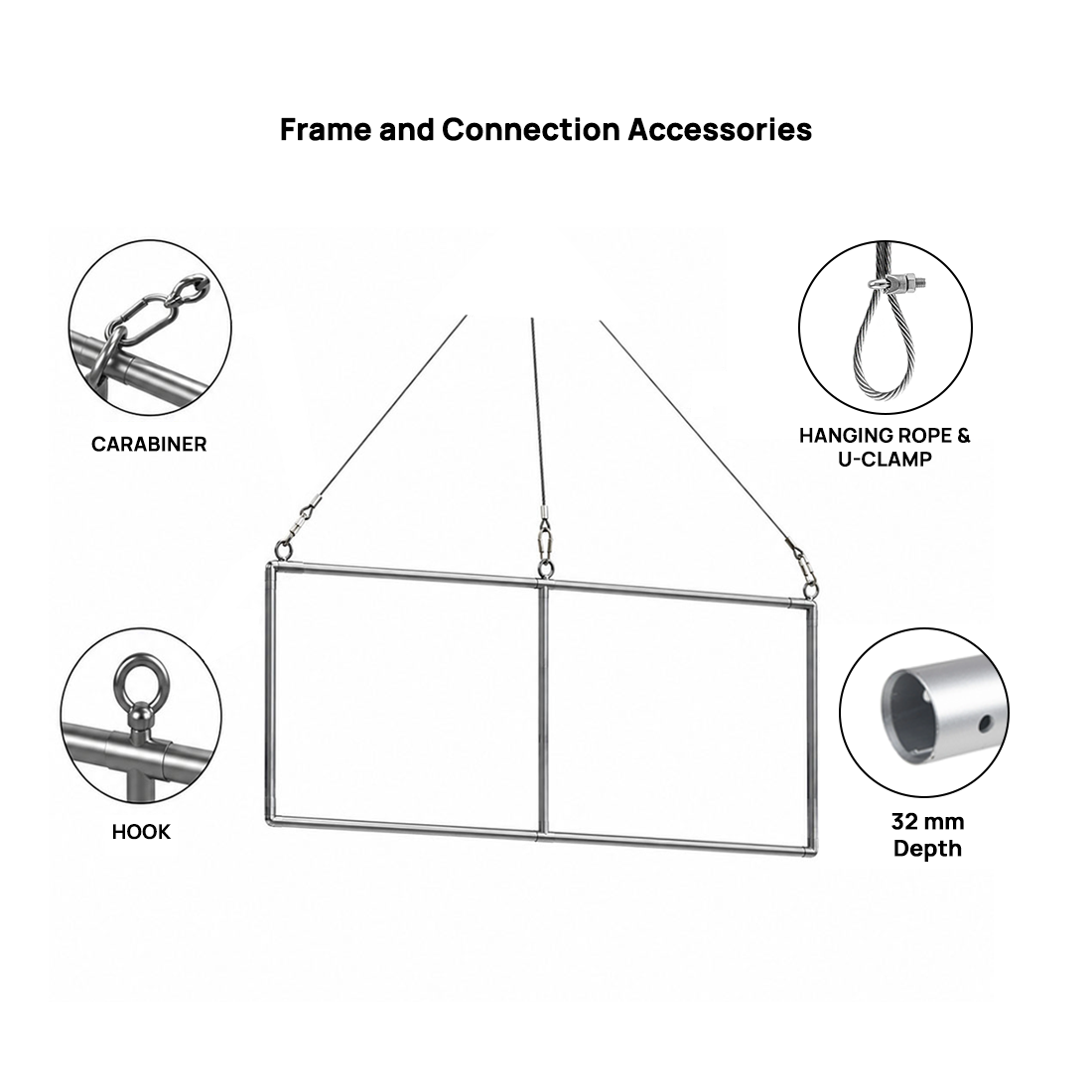 Sky Tube Flat Panel Hanging Banner