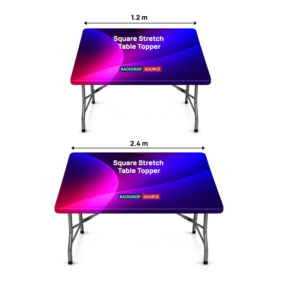 Square Stretch Table Topper
