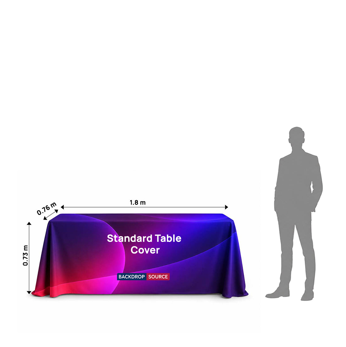 Custom Printed Table Covers for Standard Tables