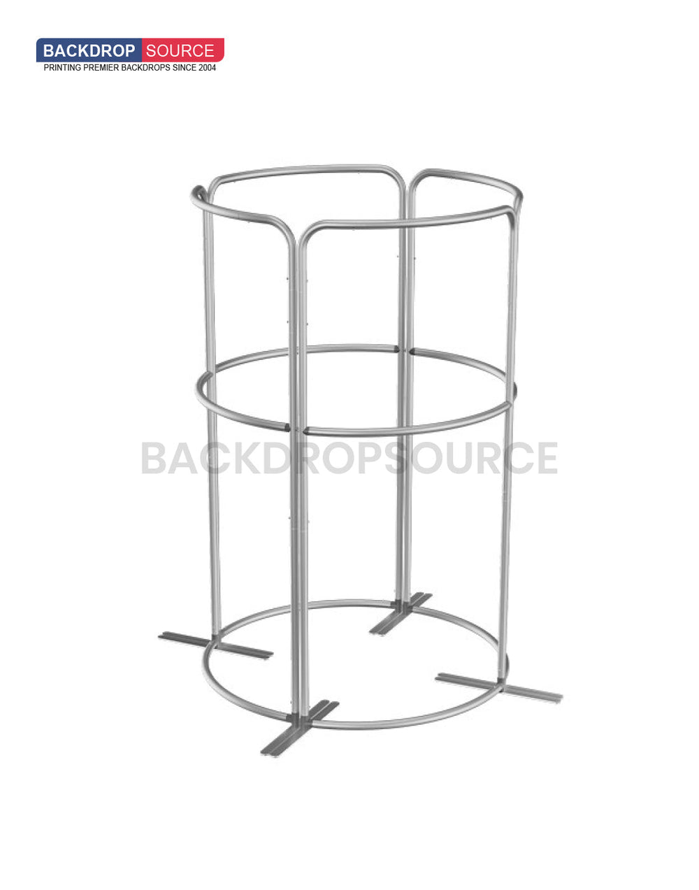 Magnetic Fabric Booth Display - Model 1 (2m x 2m)