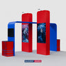 The Elegance of 3D Boxes and Square Arch