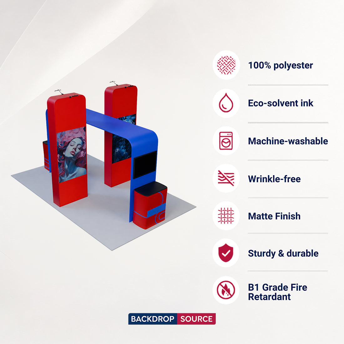 The Elegance of 3D Boxes and Square Arch