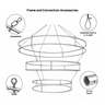 Tiered Circle Hanging Banner