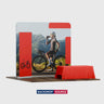 3x3m Starter Booth Kit with Backwall, Banner Stand & Table Cover