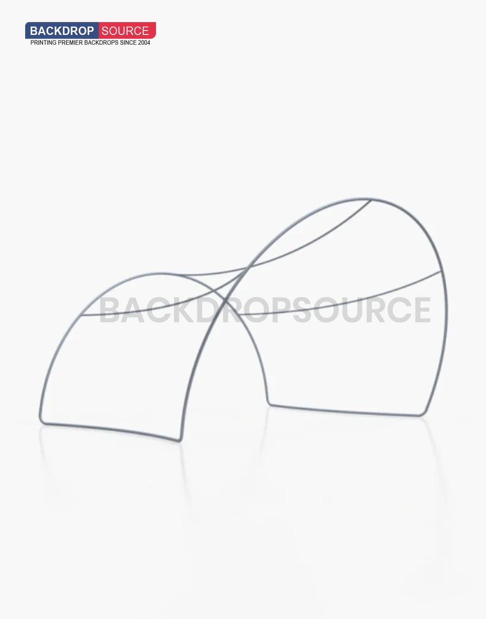 Tunnel Shaped Fabric Display