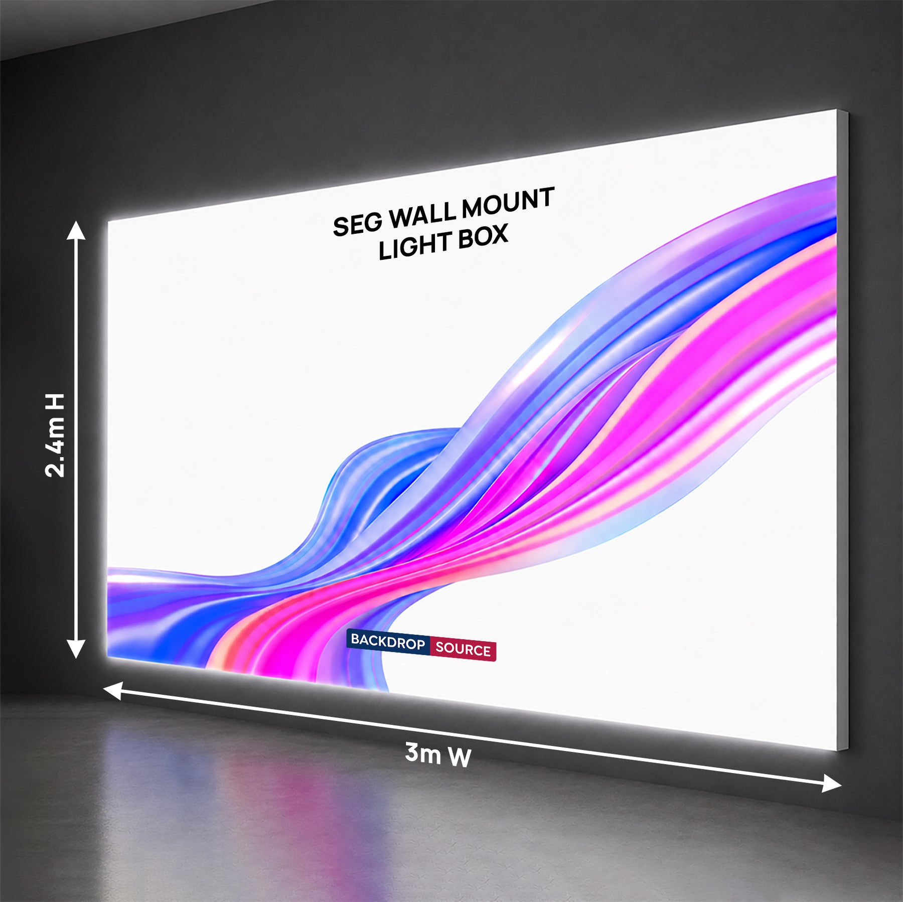 Wall-Mounted SEG Light Box