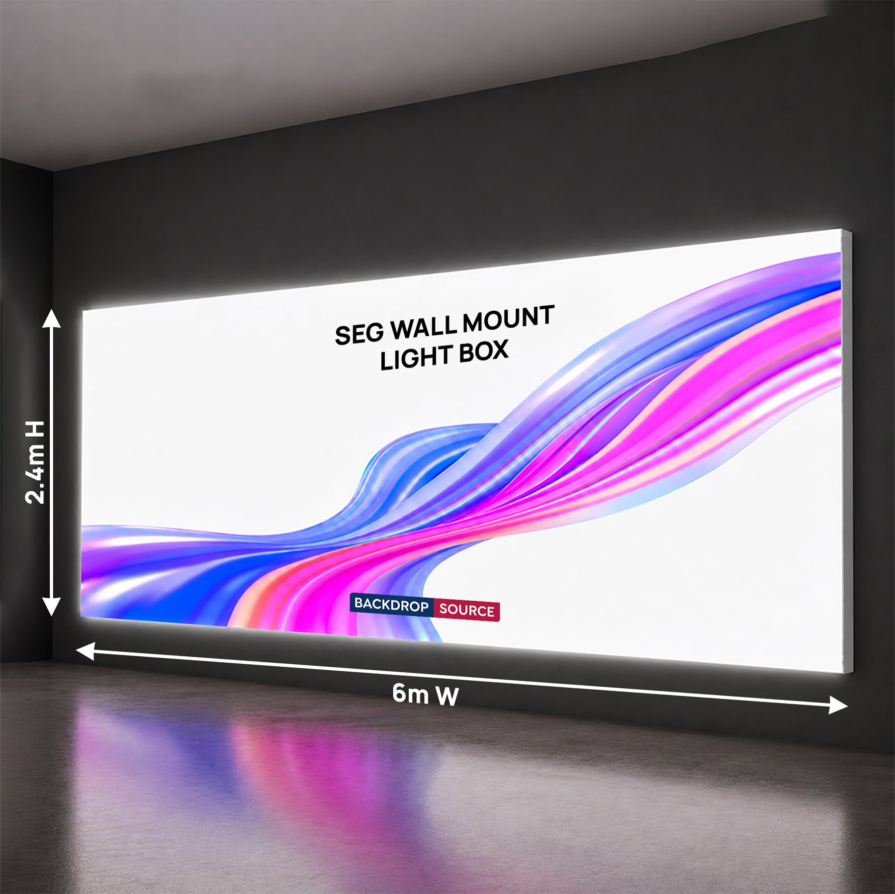 Wall-Mounted SEG Light Box