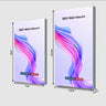 Wall-Mounted SEG Fabric display - 120mm Depth