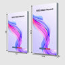 Wall-Mounted SEG Fabric display - 40mm Depth