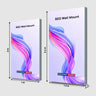 Wall-Mounted SEG Fabric display - 60mm Depth
