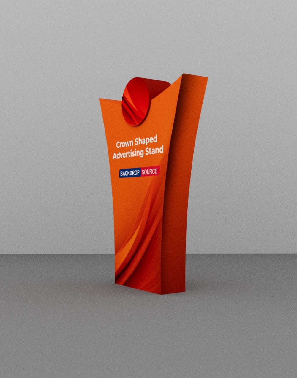 Crown Shaped Advertising Stand