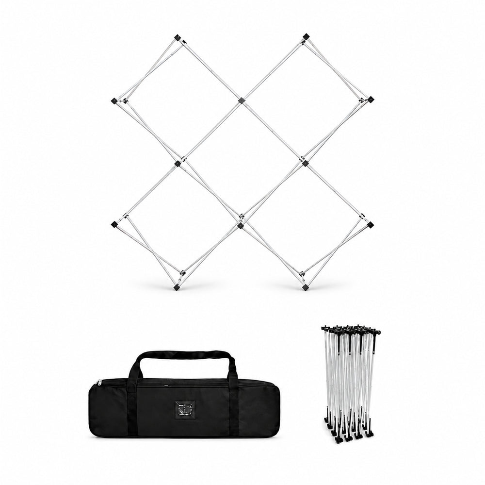 X Fabric GeoMetrix Pop Up Grid Display