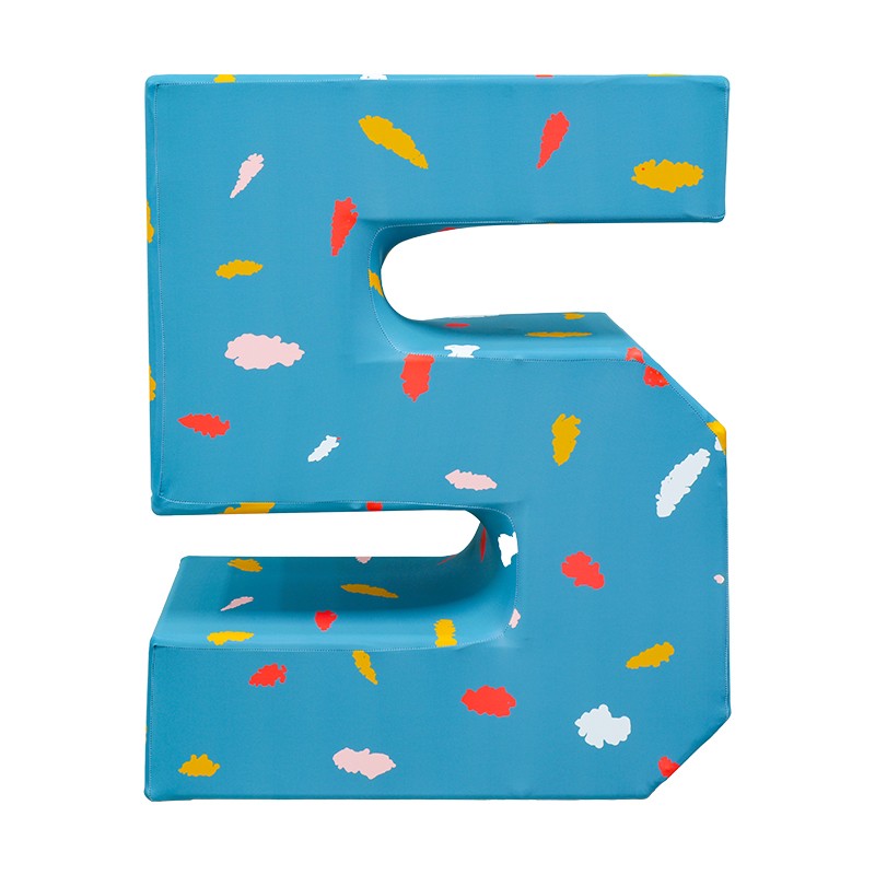 Freestanding 3D Number Display Banner