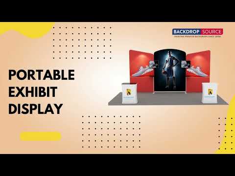Portable Exhibit Display 6m x 3m - Model 3